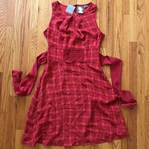 Anthropologie silk dress